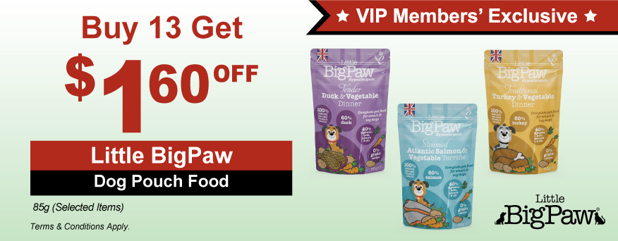 Little BigPaw Dog Pouch Food Promo